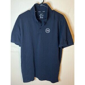 Nike Golf Men’s Size XL Black Detroit Pistons Short Sleeve Polo Shirt Used